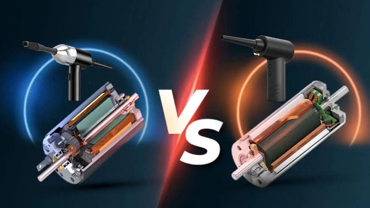 Brushed vs. Brushless Motors in Electric Air Dusters