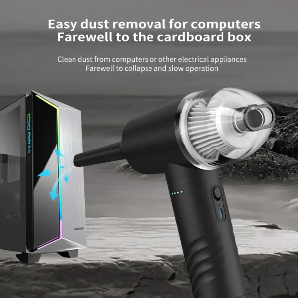 China VC43 2-in-1 air duster vacuum